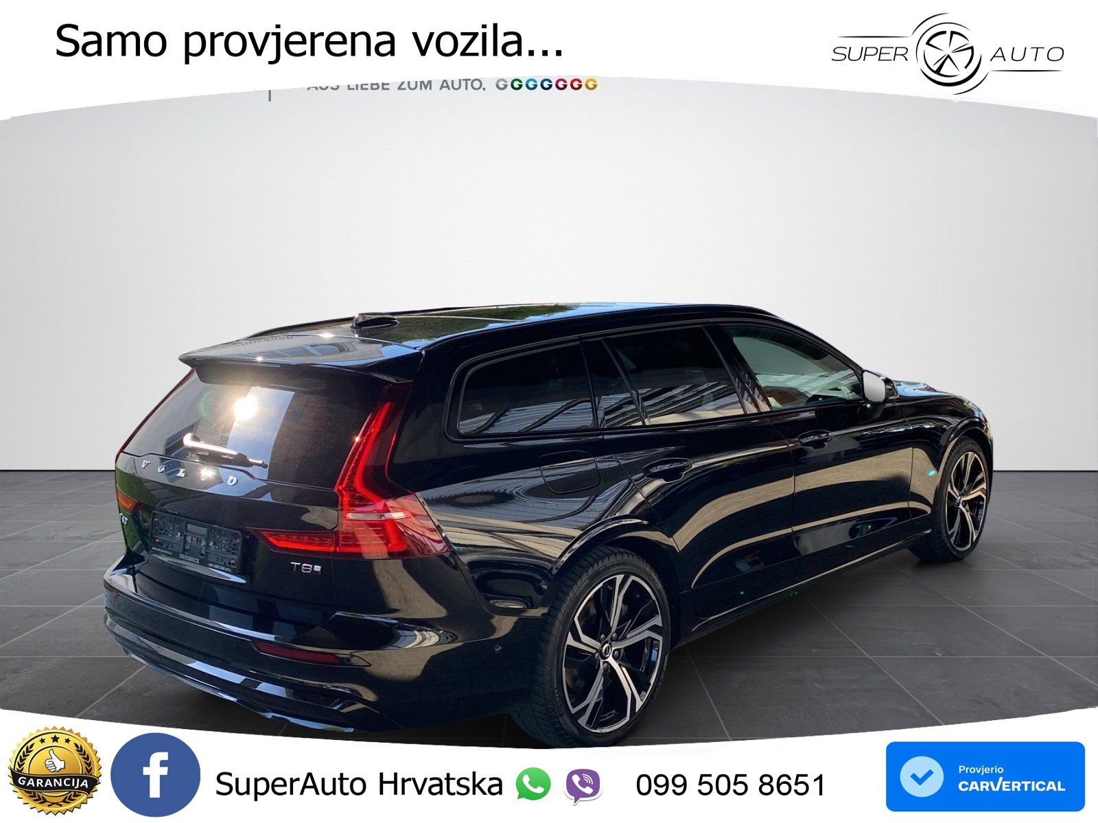 Volvo V60 2.0 T8 AWD Geartronic LED+GR SJED+ACC