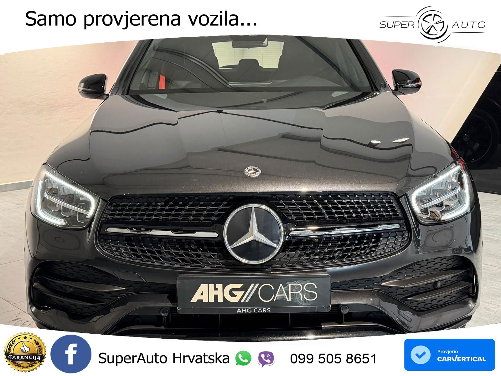 Mercedes GLC 220d (194 KS) 4MATIC G-TRONIC AMG LED+GR SJED+ACC