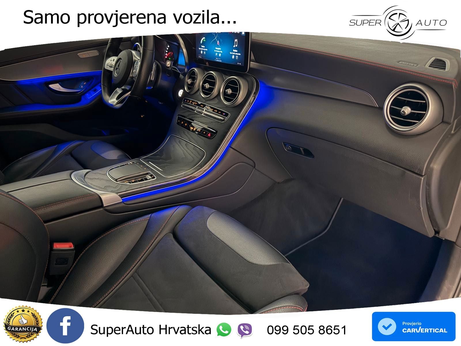 Mercedes GLC 220d (194 KS) 4MATIC G-TRONIC AMG LED+GR SJED+ACC