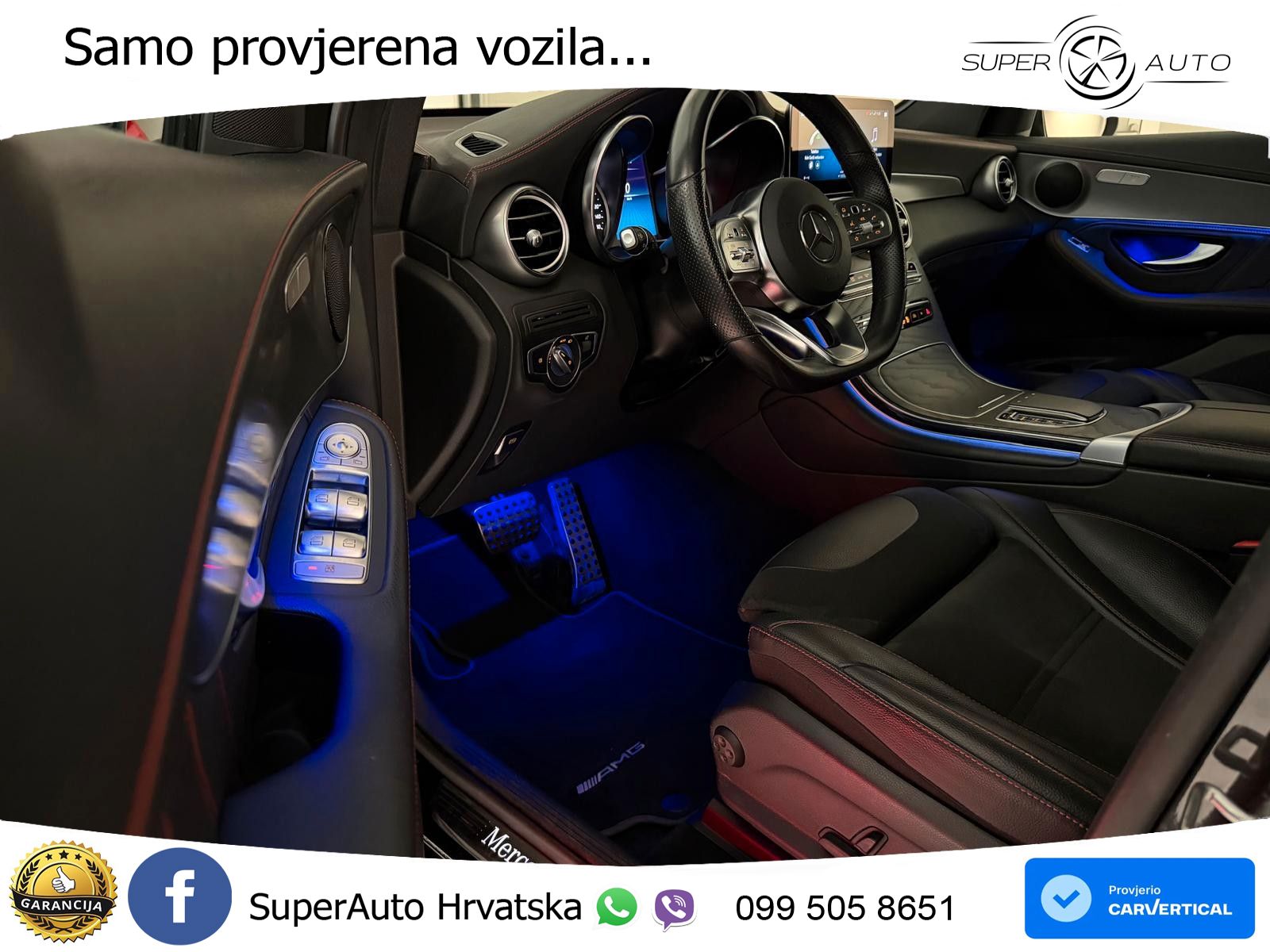 Mercedes GLC 220d (194 KS) 4MATIC G-TRONIC AMG LED+GR SJED+ACC
