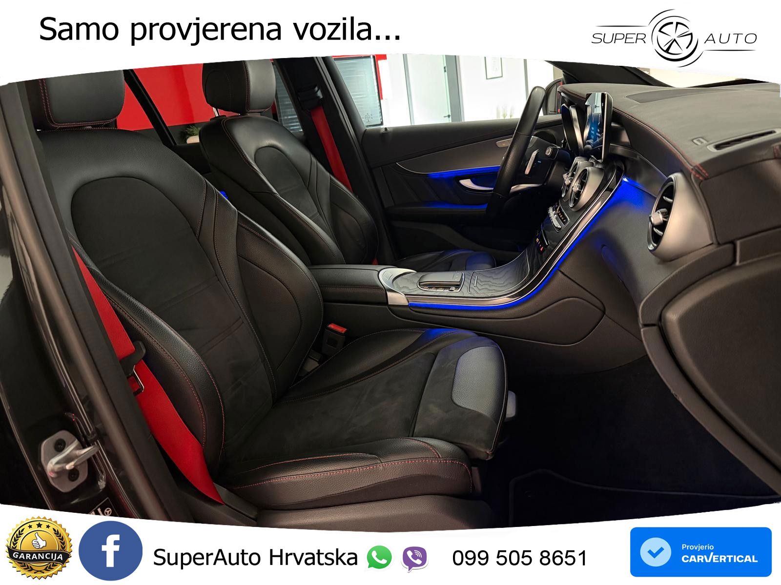 Mercedes GLC 220d (194 KS) 4MATIC G-TRONIC AMG LED+GR SJED+ACC
