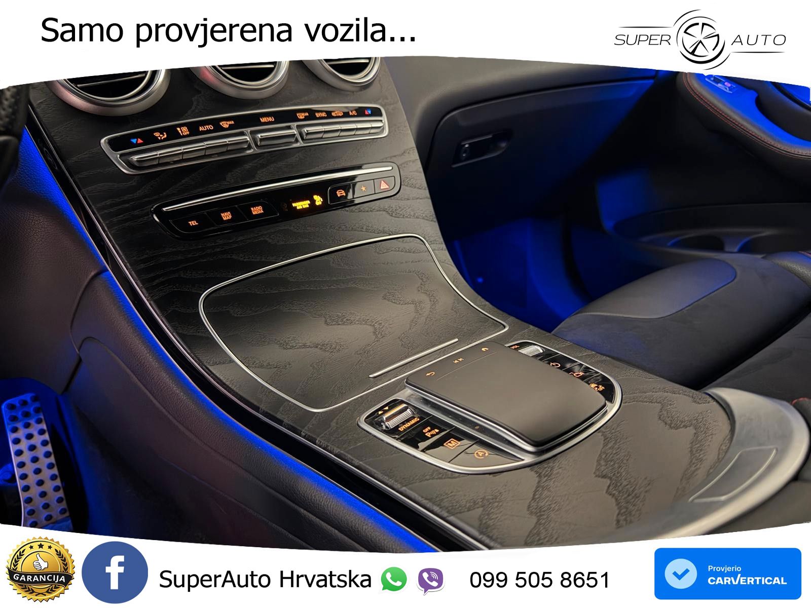 Mercedes GLC 220d (194 KS) 4MATIC G-TRONIC AMG LED+GR SJED+ACC
