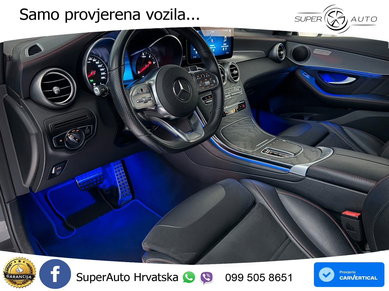 Mercedes GLC 220d (194 KS) 4MATIC G-TRONIC AMG LED+GR SJED+ACC