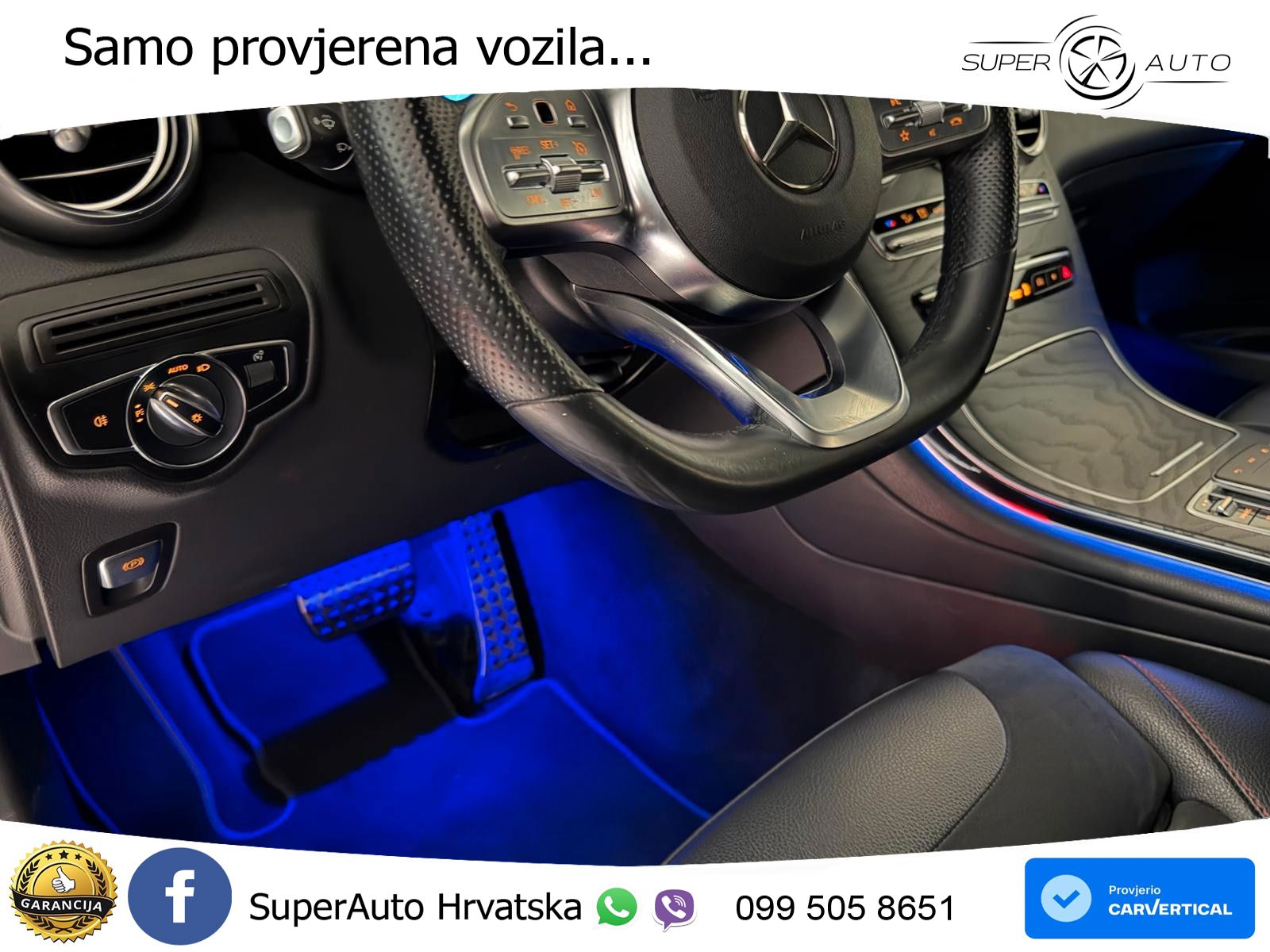 Mercedes GLC 220d (194 KS) 4MATIC G-TRONIC AMG LED+GR SJED+ACC