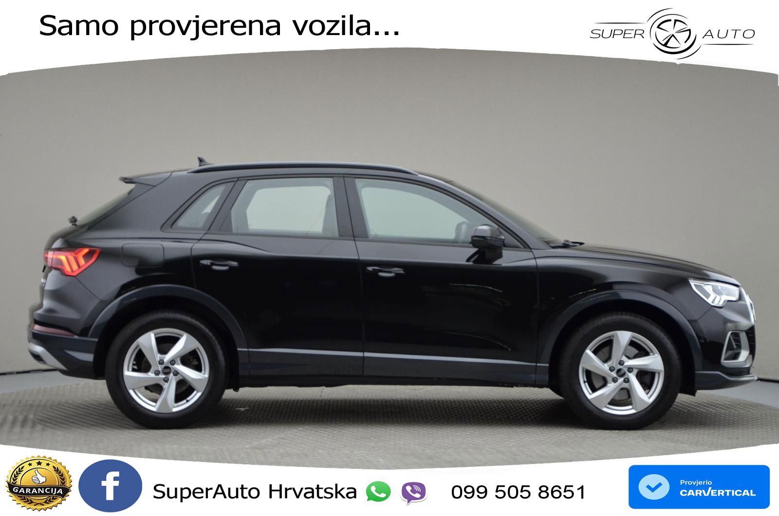 Audi Q3 45 TFSI (245 KS) quattro S tronic advanced LED+GR SJED+ACC