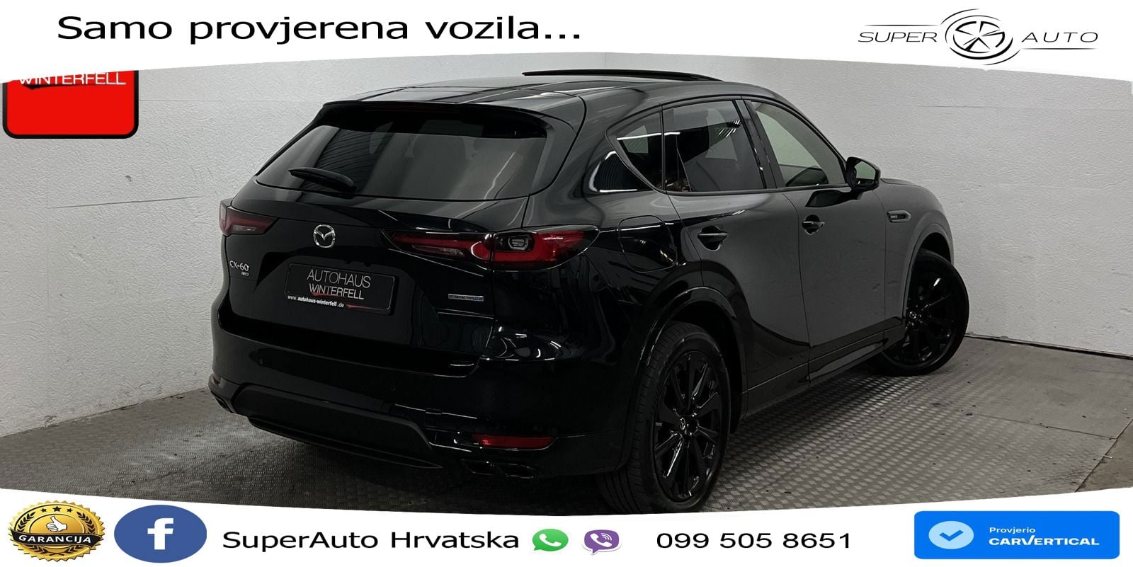 Mazda CX-60 2.5 e-Skyactiv (328 KS) AWD Automatic ACC+HEAD+4xGR SJED+360+PANO