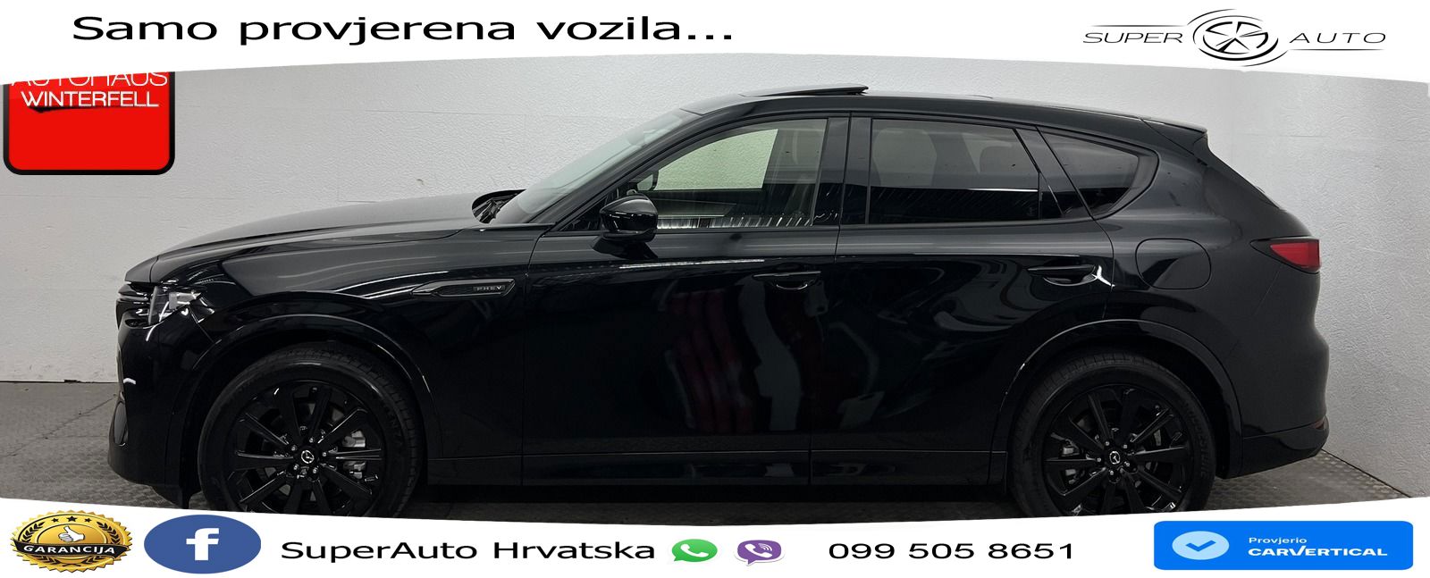 Mazda CX-60 2.5 e-Skyactiv (328 KS) AWD Automatic ACC+HEAD+4xGR SJED+360+PANO