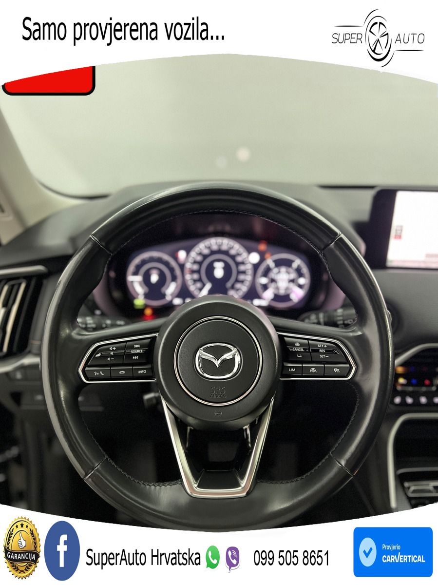 Mazda CX-60 2.5 e-Skyactiv (328 KS) AWD Automatic ACC+HEAD+4xGR SJED+360+PANO