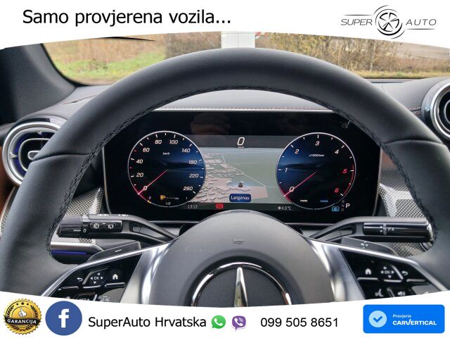 Mercedes GLC 300d (269 KS) 4MATIC 9G-TRONIC Avantgarde ZRAČNI+ACC+GR SJED+360+PANO