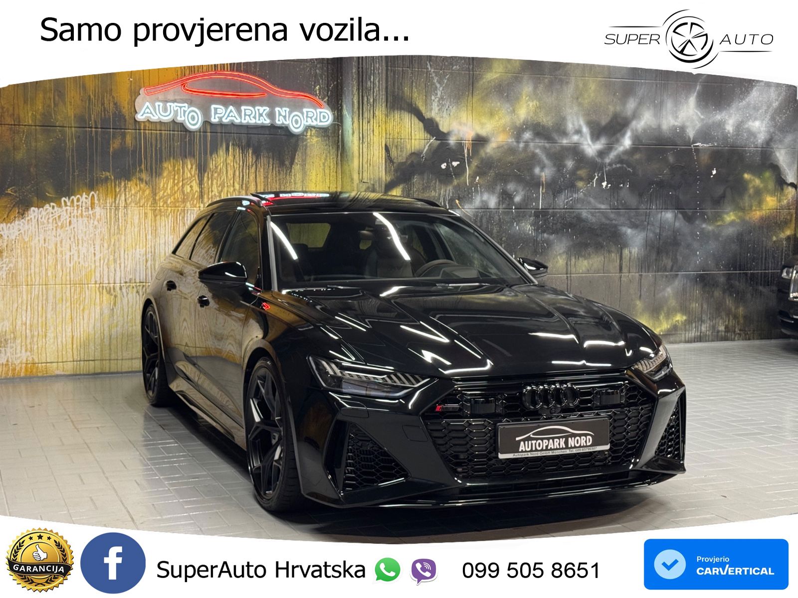 Audi RS6 Avant 4.0 TFSI V8 performance (630 KS)  quattro tiptronic