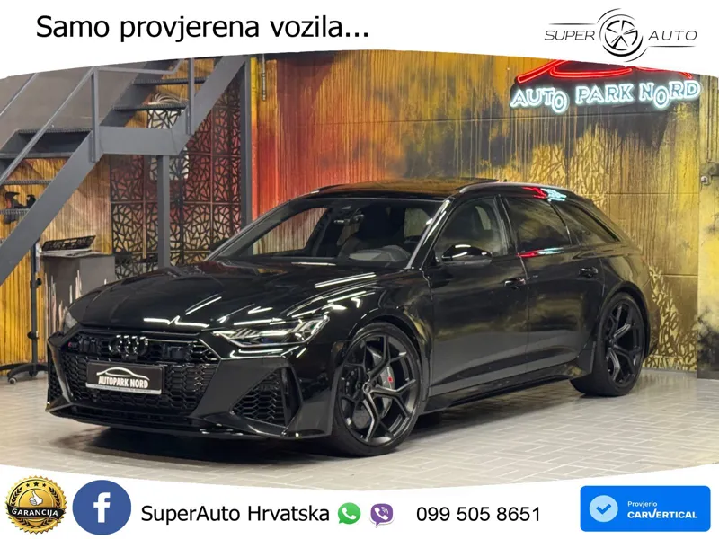 Audi RS6 Avant 4.0 TFSI V8 performance (630 KS)  quattro tiptronic