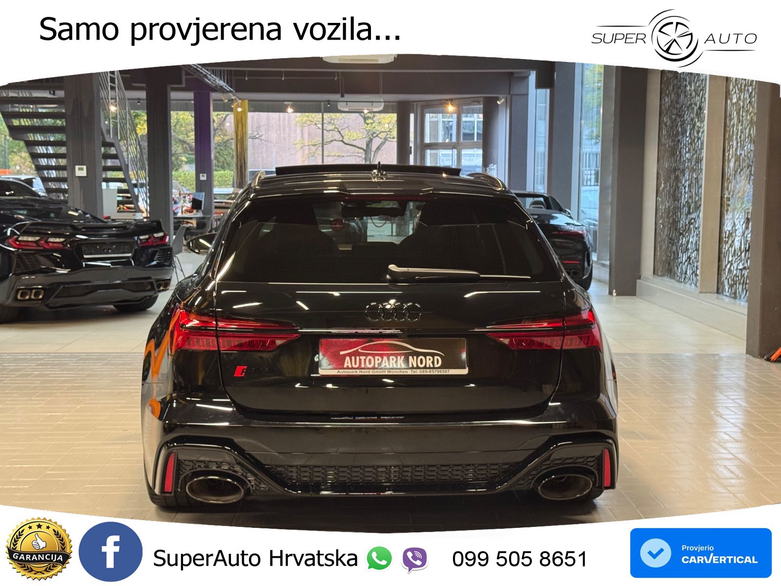 Audi RS6 Avant 4.0 TFSI V8 performance (630 KS)  quattro tiptronic