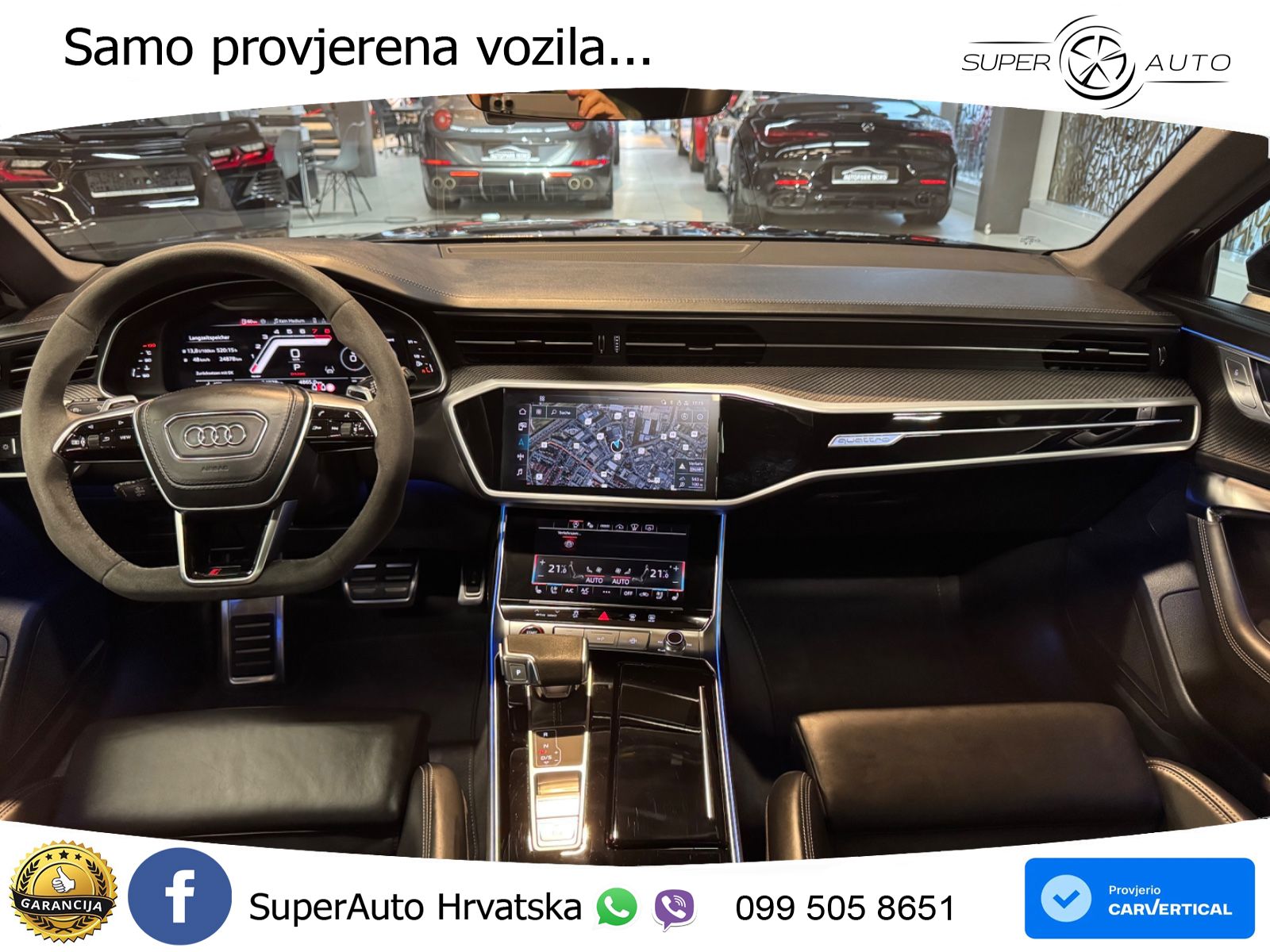 Audi RS6 Avant 4.0 TFSI V8 performance (630 KS)  quattro tiptronic