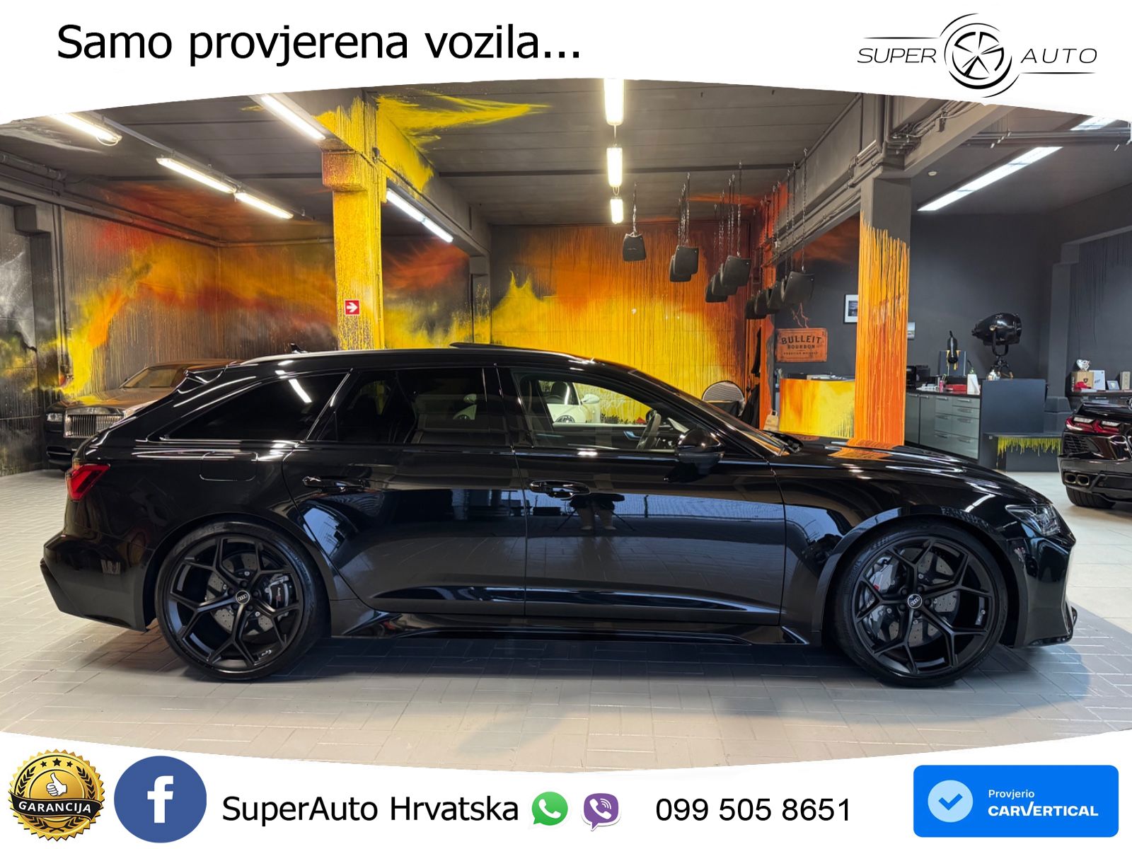 Audi RS6 Avant 4.0 TFSI V8 performance (630 KS)  quattro tiptronic