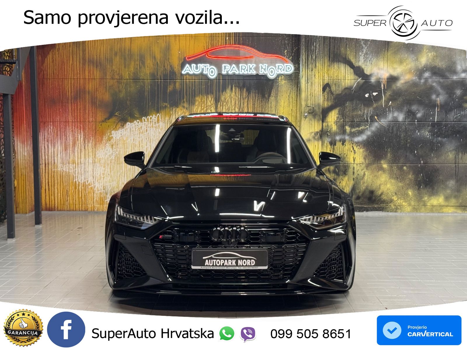 Audi RS6 Avant 4.0 TFSI V8 performance (630 KS)  quattro tiptronic