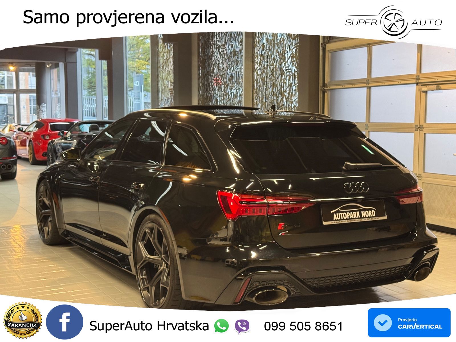 Audi RS6 Avant 4.0 TFSI V8 performance (630 KS)  quattro tiptronic
