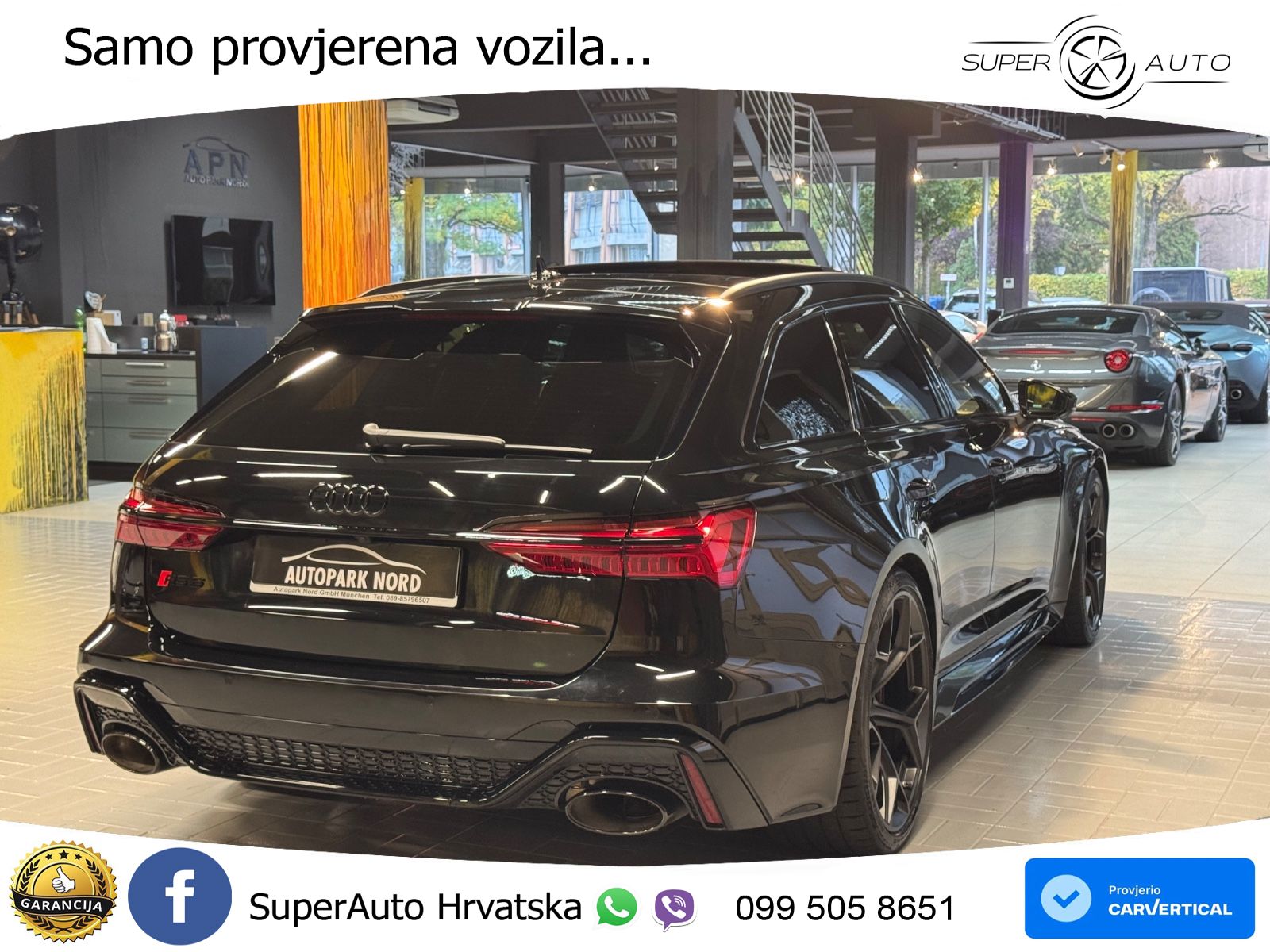 Audi RS6 Avant 4.0 TFSI V8 performance (630 KS)  quattro tiptronic