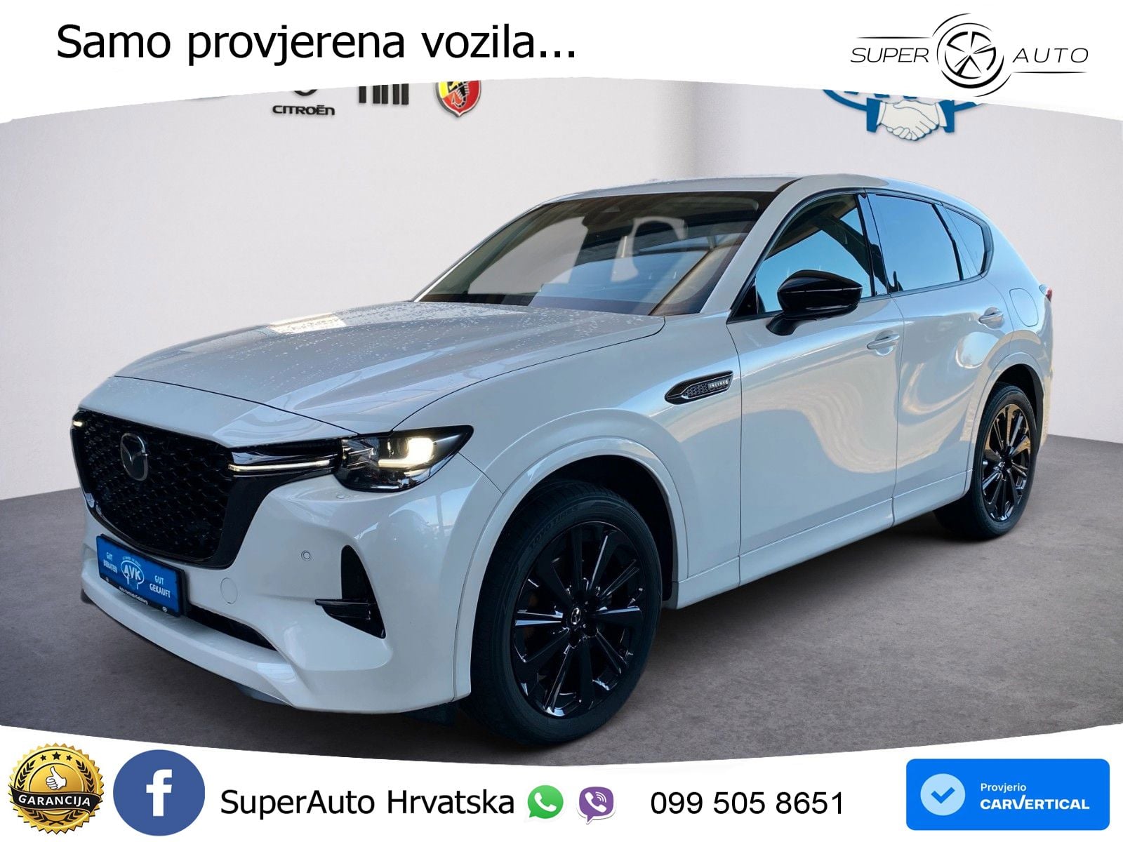 Mazda CX-60 3.3 e-Skyactiv D (254 KS) AWD Automatic LED+GR SJED+ACC