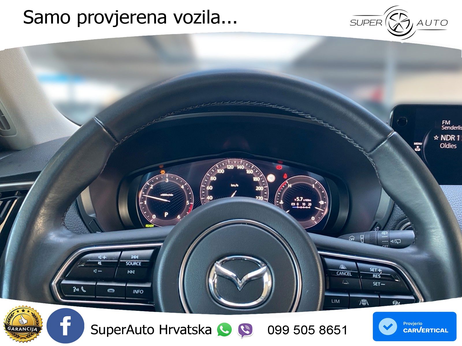 Mazda CX-60 3.3 e-Skyactiv D (254 KS) AWD Automatic LED+GR SJED+ACC