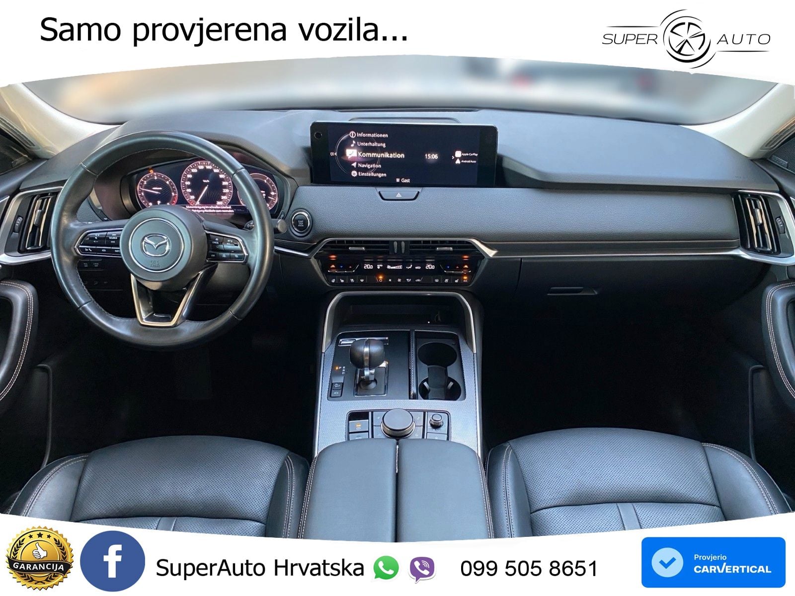 Mazda CX-60 3.3 e-Skyactiv D (254 KS) AWD Automatic LED+GR SJED+ACC