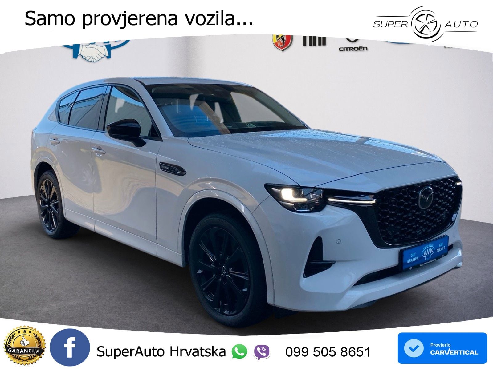 Mazda CX-60 3.3 e-Skyactiv D (254 KS) AWD Automatic LED+GR SJED+ACC