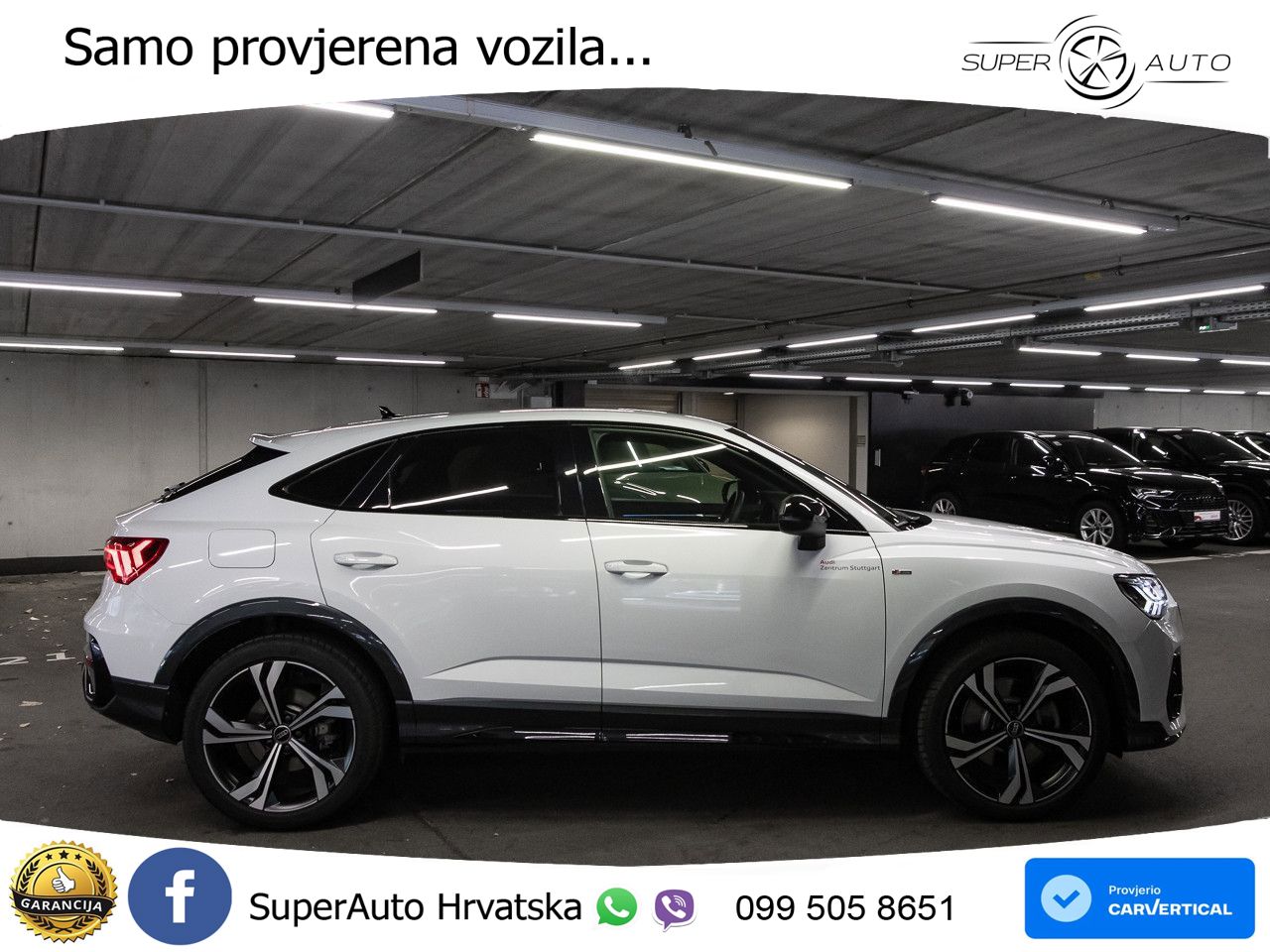 Audi Q3 Sportback 40 TDI (193 KS) quattro S tronic S line MATRIX+GR SJED+KAM