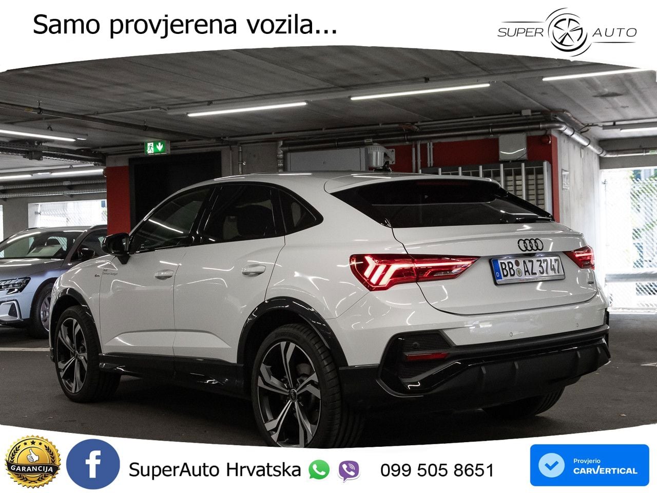 Audi Q3 Sportback 40 TDI (193 KS) quattro S tronic S line MATRIX+GR SJED+KAM