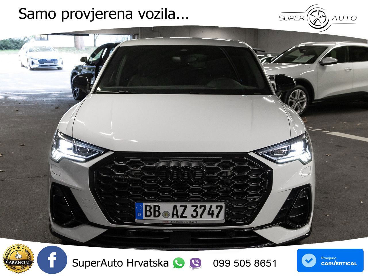 Audi Q3 Sportback 40 TDI (193 KS) quattro S tronic S line MATRIX+GR SJED+KAM