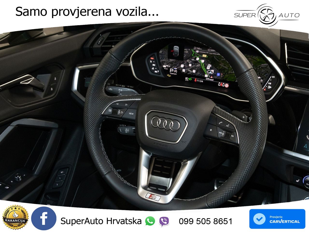 Audi Q3 Sportback 40 TDI (193 KS) quattro S tronic S line MATRIX+GR SJED+KAM