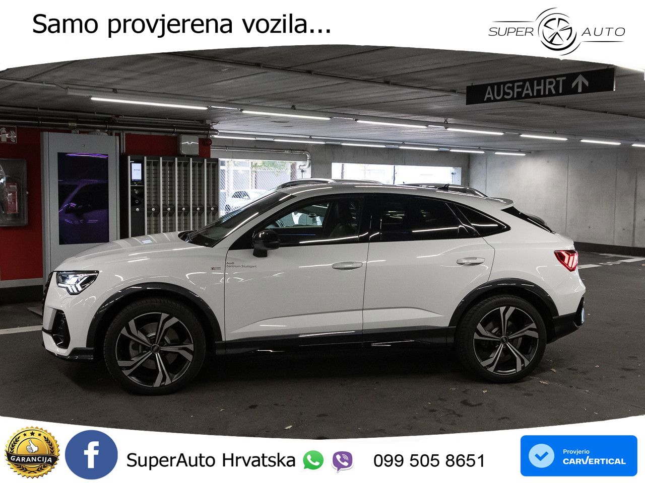 Audi Q3 Sportback 40 TDI (193 KS) quattro S tronic S line MATRIX+GR SJED+KAM