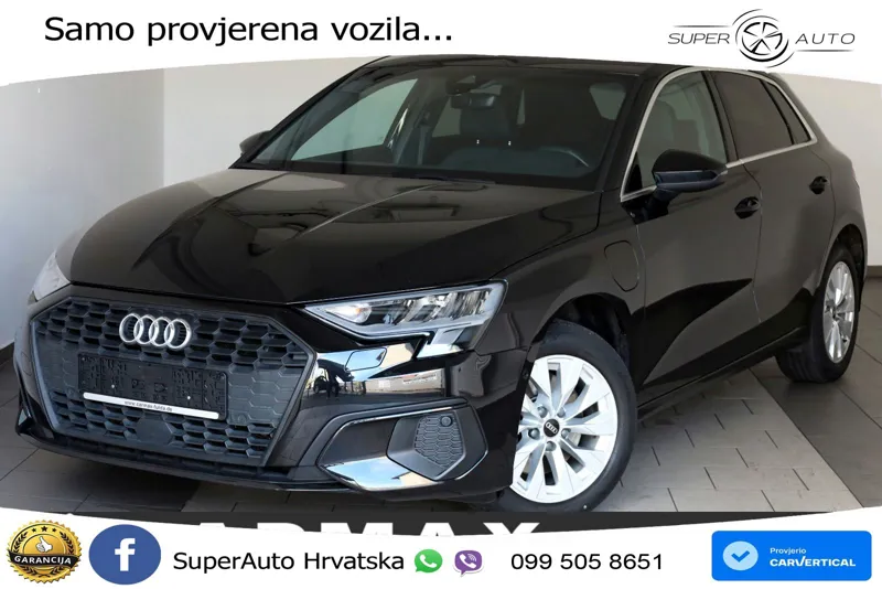 Audi A3 40 TFSIe (204 KS) S tronic LED+GR SJED+ACC