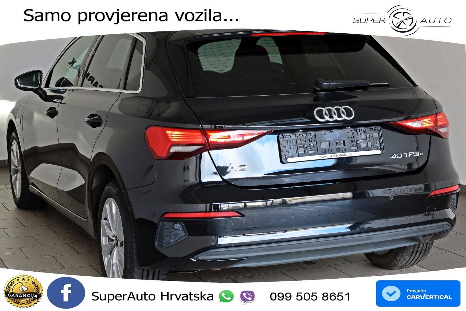 Audi A3 40 TFSIe (204 KS) S tronic LED+GR SJED+ACC