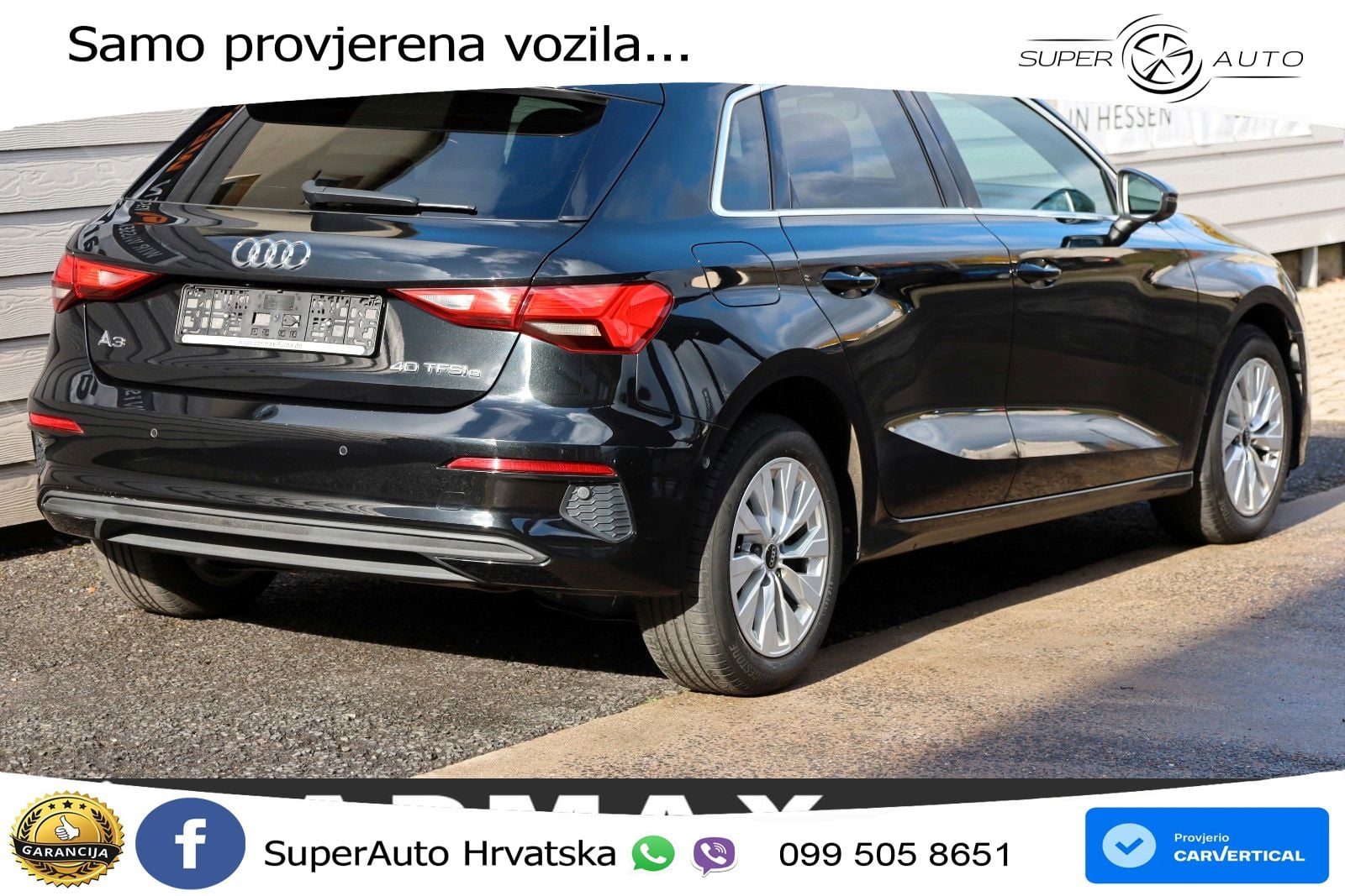 Audi A3 40 TFSIe (204 KS) S tronic LED+GR SJED+ACC