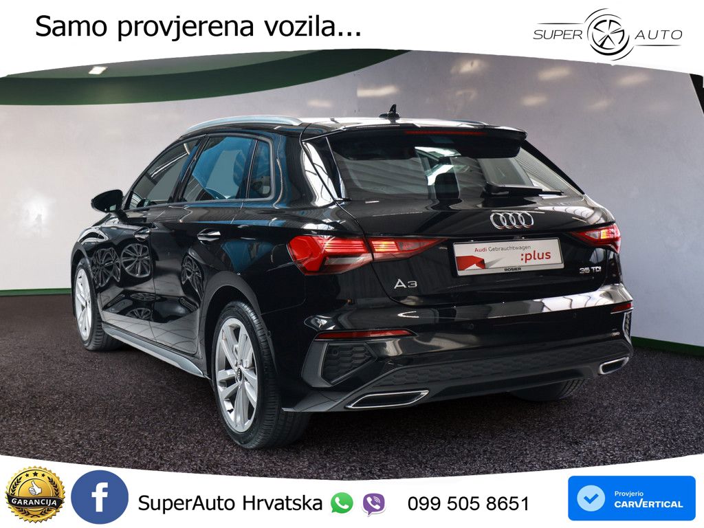 Audi A3 35 TDI (150 KS) S tronic S line