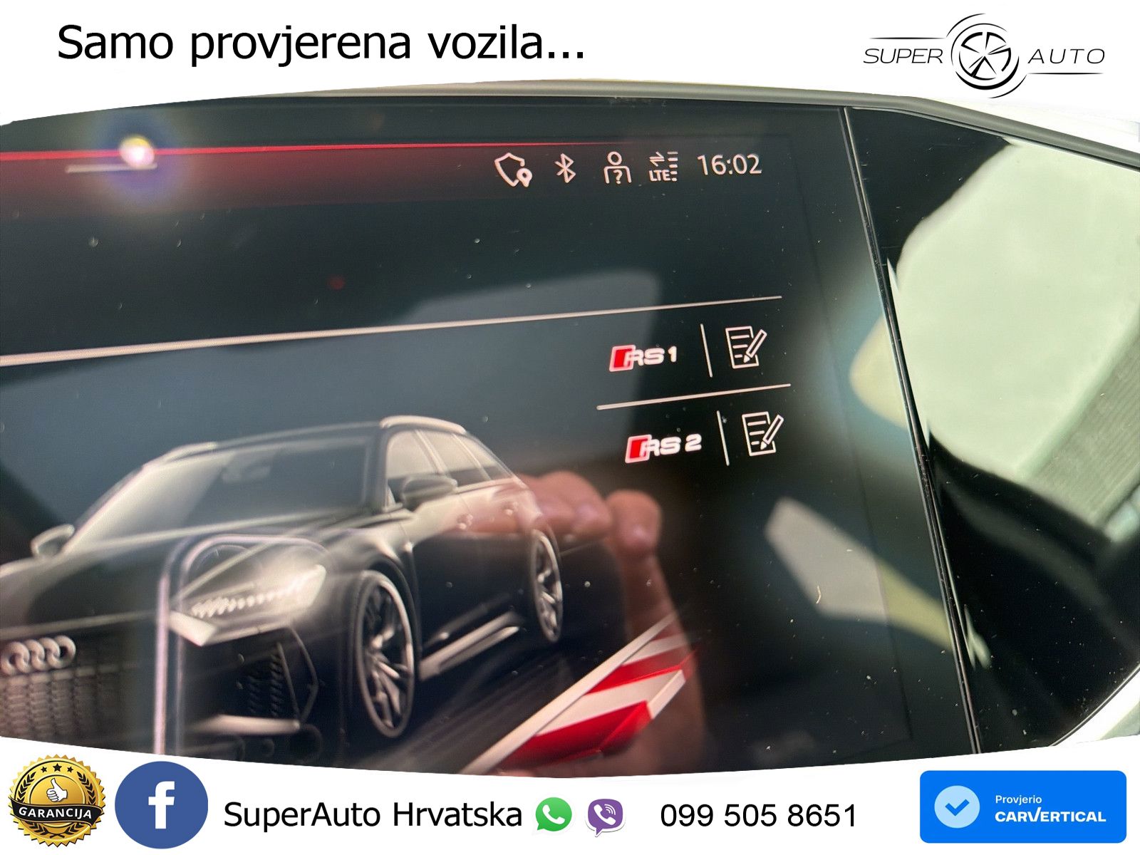 Audi RS6 Avant 4.0 TFSI V8 performance (630 KS)  quattro tiptronic advanced MATRIX+GR SJED+KAM