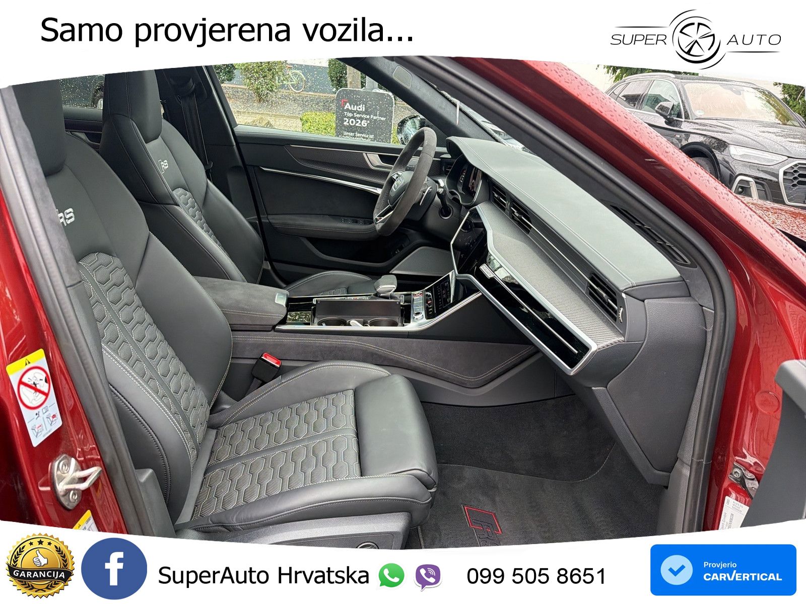 Audi RS6 Avant 4.0 TFSI V8 performance (630 KS)  quattro tiptronic advanced MATRIX+GR SJED+KAM