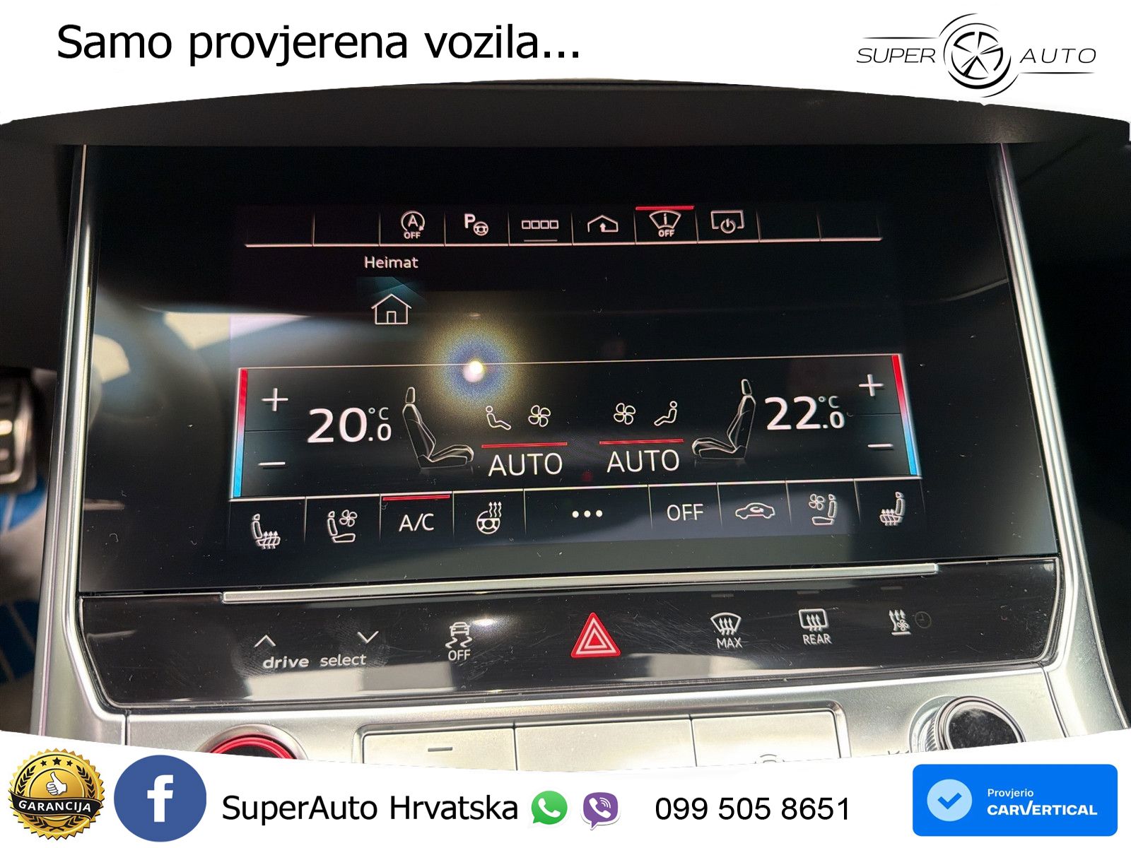 Audi RS6 Avant 4.0 TFSI V8 performance (630 KS)  quattro tiptronic advanced MATRIX+GR SJED+KAM