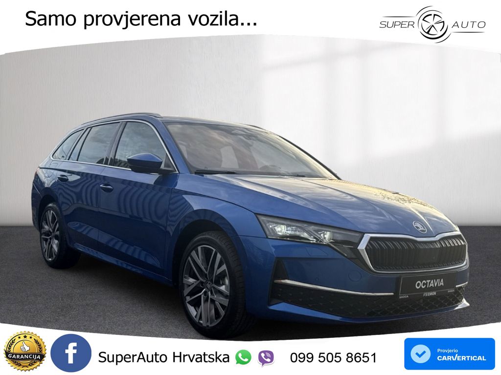 Škoda Octavia Combi 1.5 TSI (150 KS) DSG LED+GR SJED+ACC