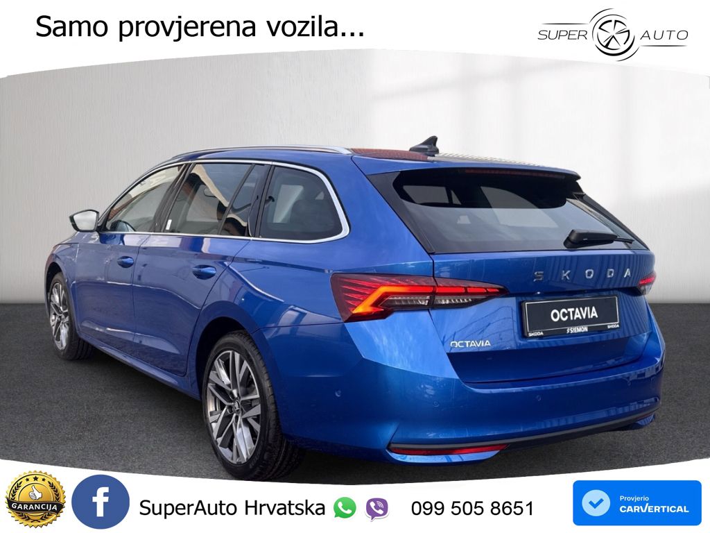 Škoda Octavia Combi 1.5 TSI (150 KS) DSG LED+GR SJED+ACC