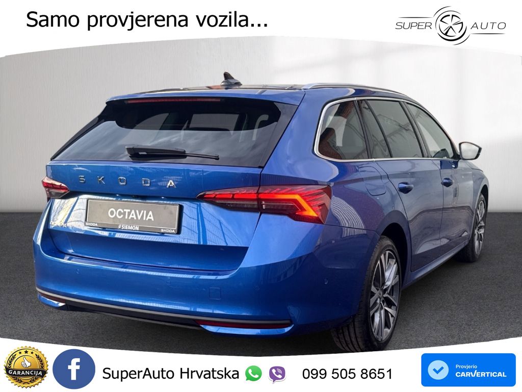 Škoda Octavia Combi 1.5 TSI (150 KS) DSG LED+GR SJED+ACC