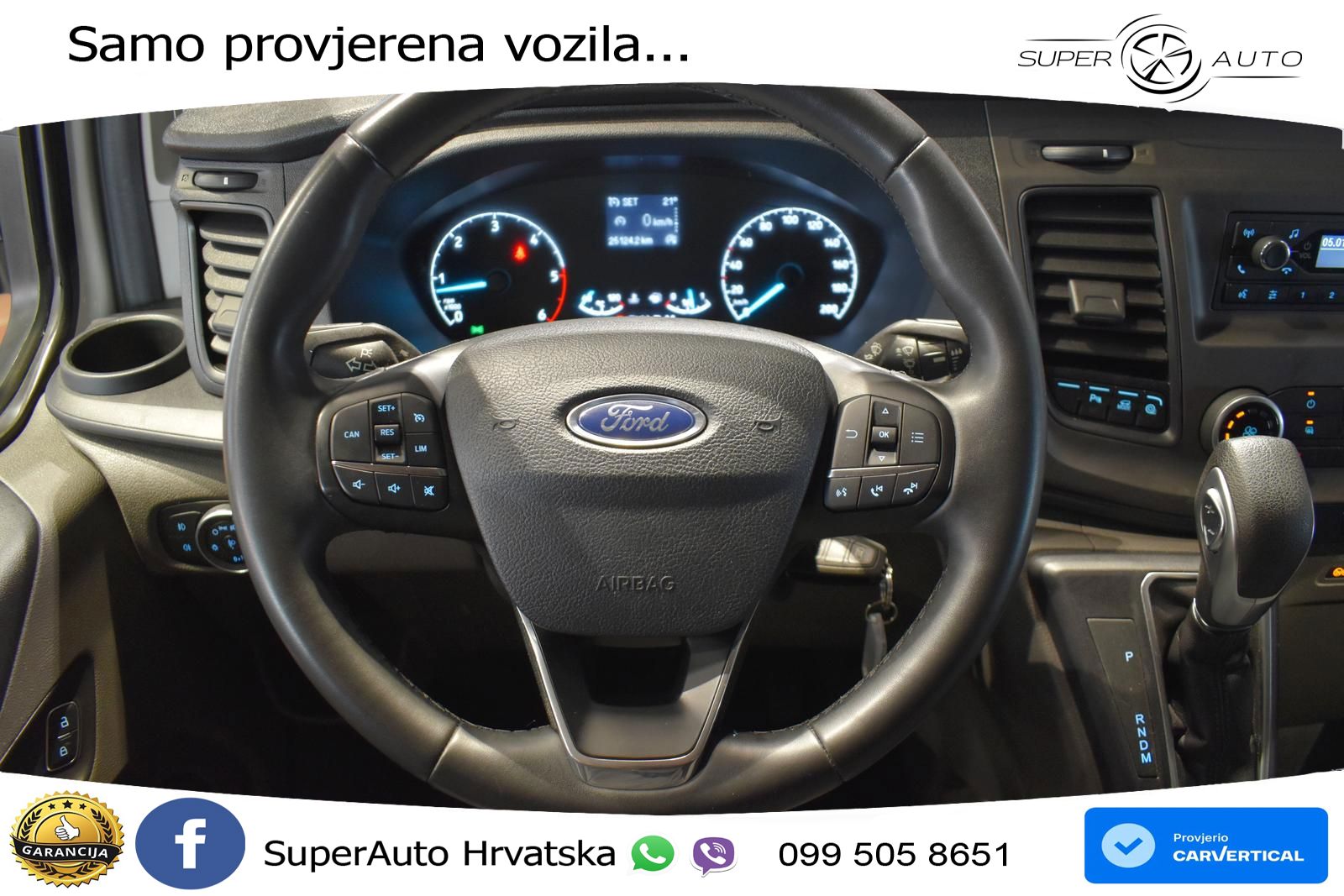 Ford TRANSIT CUSTOM 300 AUTOM L1H1 TREND STANDHEIZUNG 131 KS
