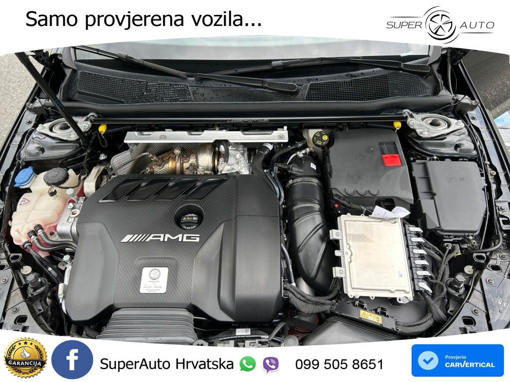 Mercedes-Benz AMG A 45 S 4MATIC+ AMG SPEEDSHIFT DCT 8G LED+GR SJED+ACC