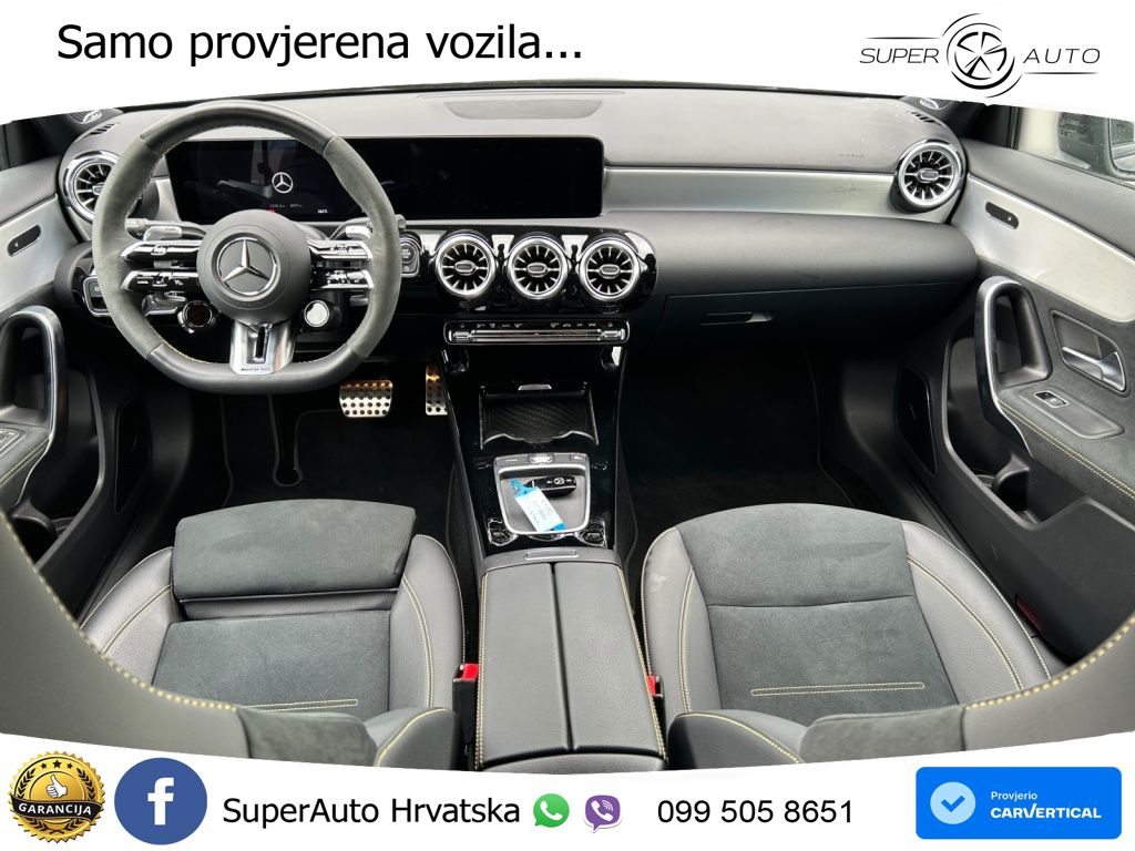 Mercedes-Benz AMG A 45 S 4MATIC+ AMG SPEEDSHIFT DCT 8G LED+GR SJED+ACC