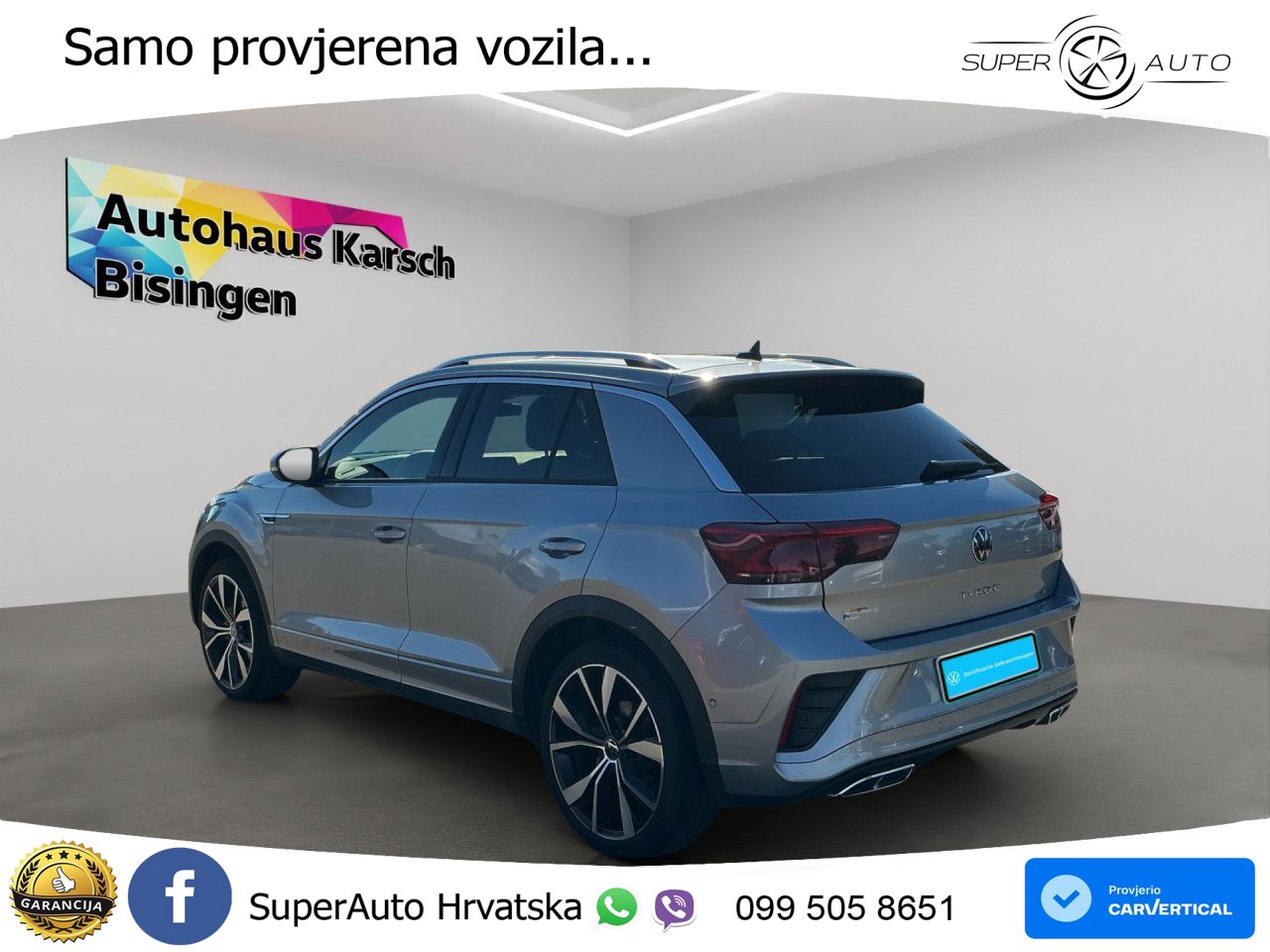 Volkswagen T-Roc 2.0 TDI (150 KS) 4M DSG R-Line LED+GR SJED+ACC