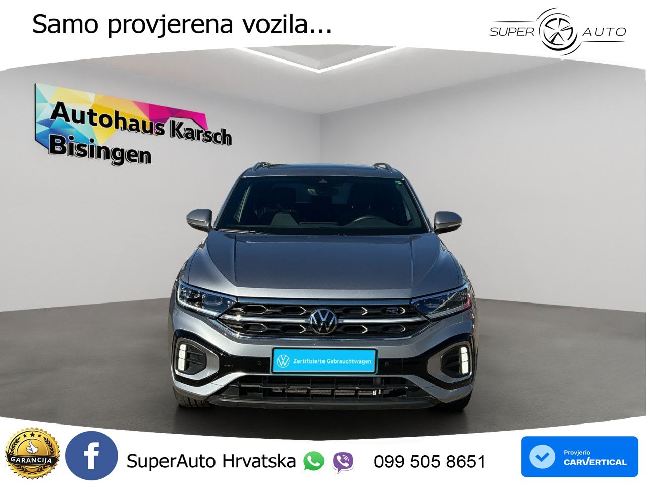 Volkswagen T-Roc 2.0 TDI (150 KS) 4M DSG R-Line LED+GR SJED+ACC