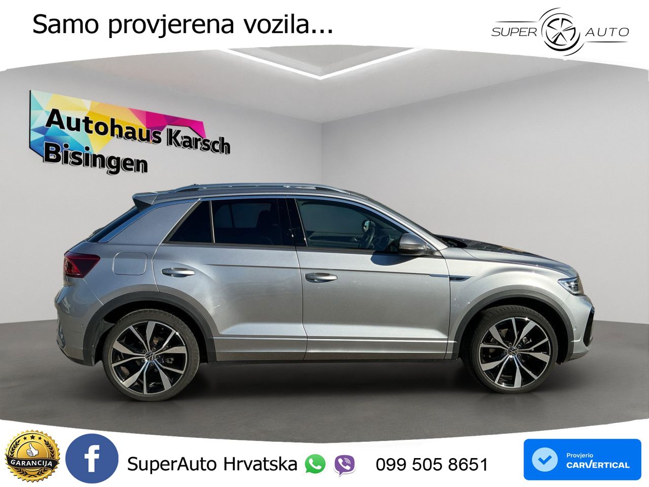 Volkswagen T-Roc 2.0 TDI (150 KS) 4M DSG R-Line LED+GR SJED+ACC