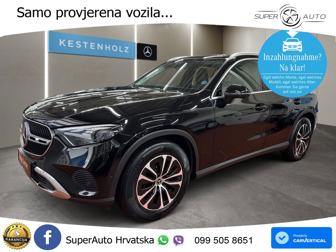Mercedes GLC 220d (197 KS) 4MATIC 9G-TRONIC Avantgarde LED+GR SJED+ACC