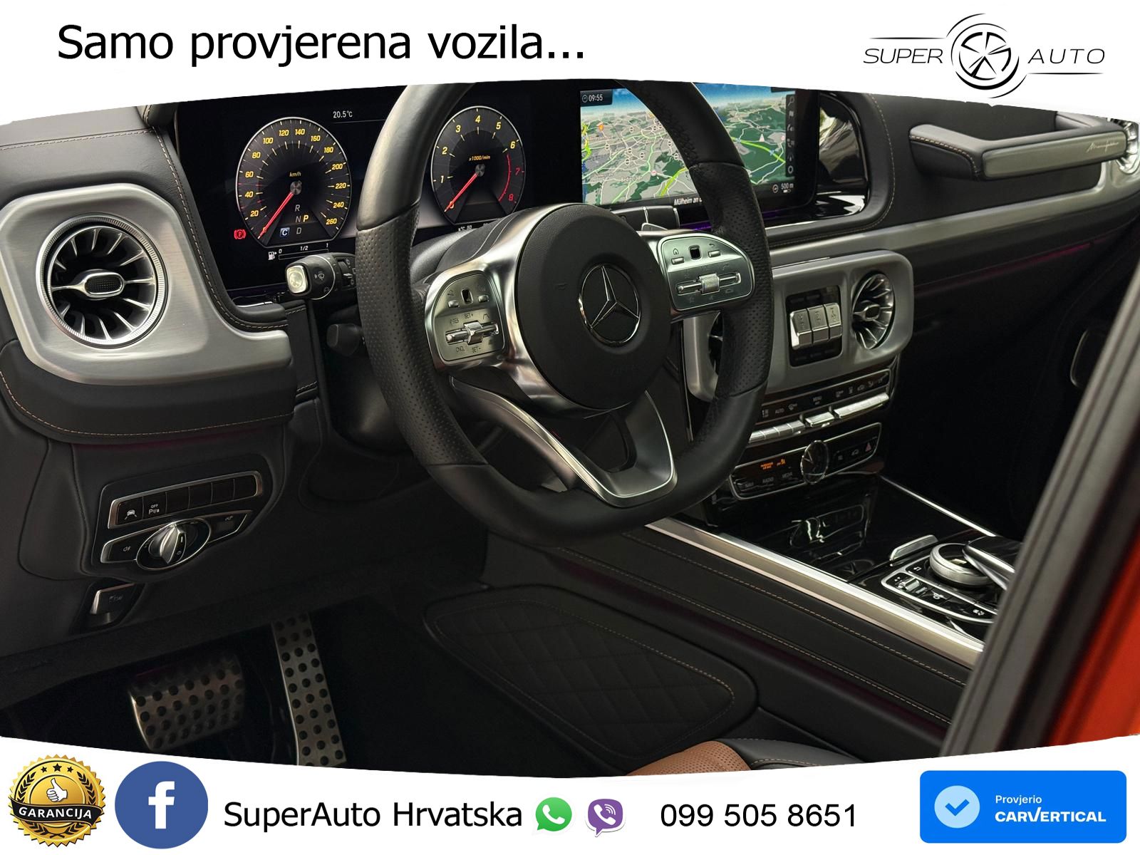Mercedes G 500 Long V8 (422 KS) 4MATIC 9G-TRONIC Superior LED+GR SJED+ACC