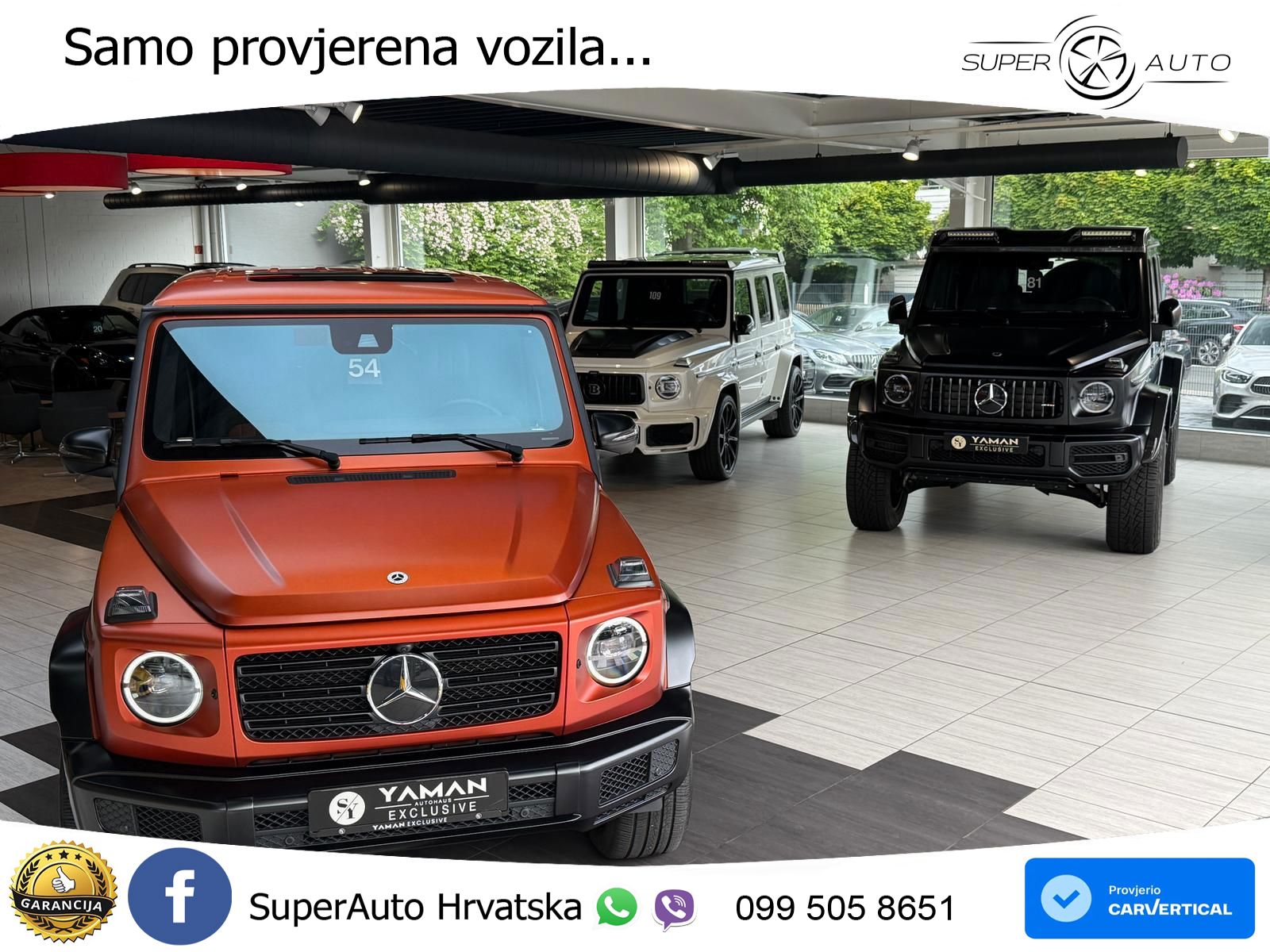 Mercedes G 500 Long V8 (422 KS) 4MATIC 9G-TRONIC Superior LED+GR SJED+ACC