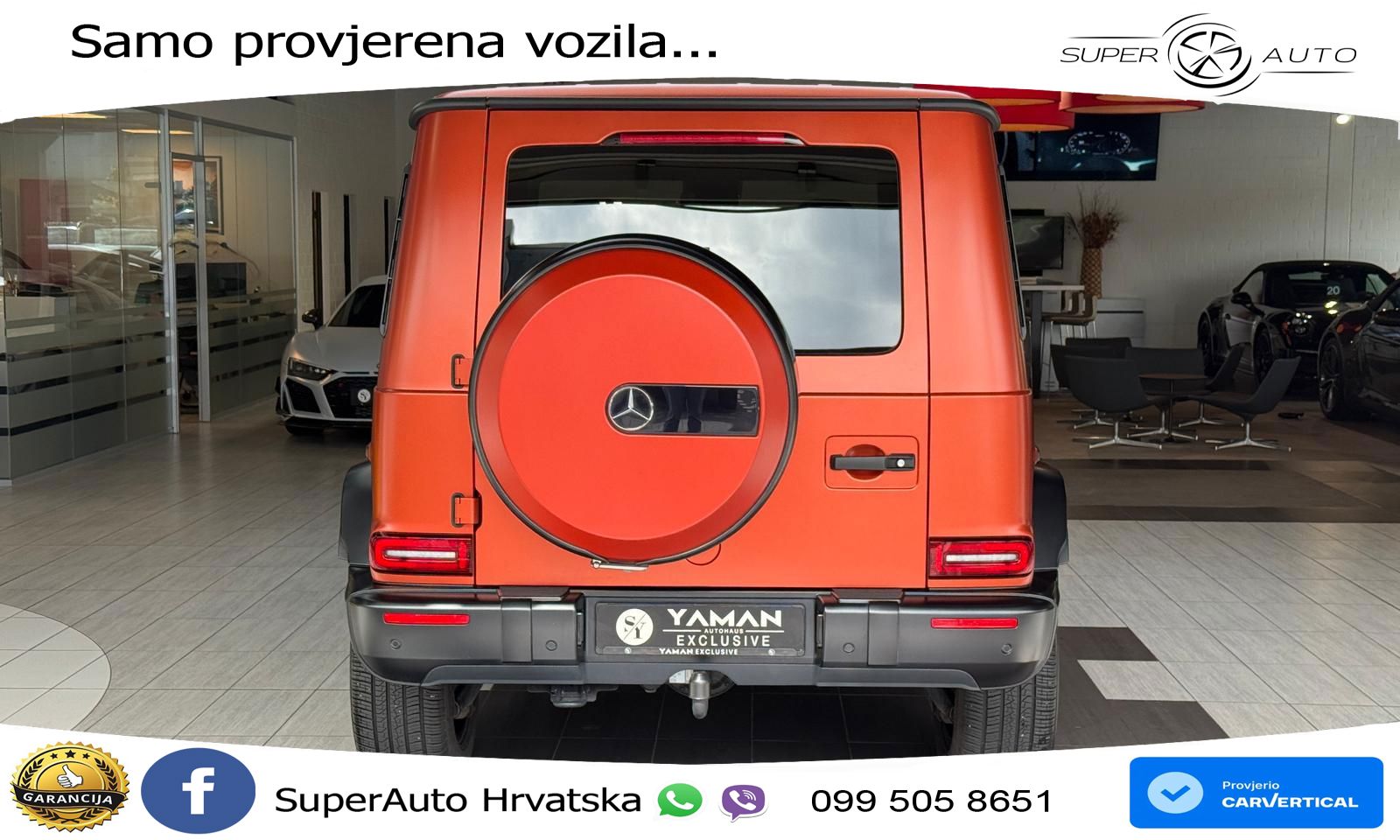 Mercedes G 500 Long V8 (422 KS) 4MATIC 9G-TRONIC Superior LED+GR SJED+ACC